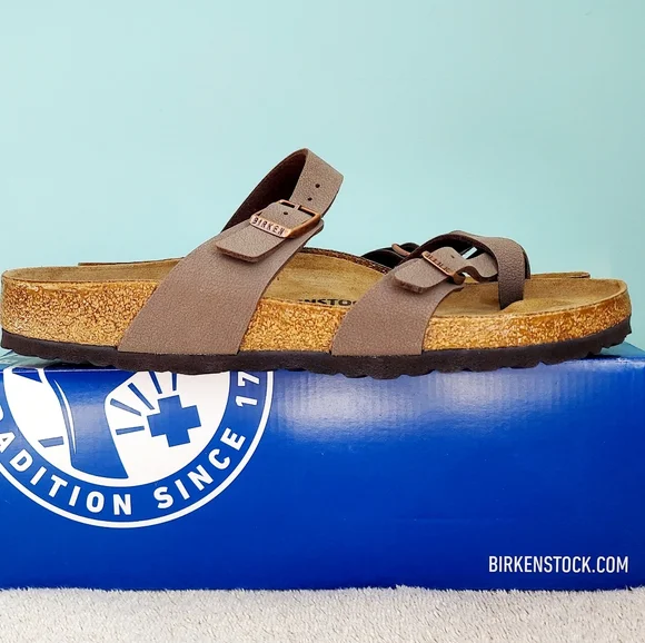 Birkenstock Mayari Mocca Men's Sandals Size 11 Regular Fit EU 44 NWT - Picture 14 of 16